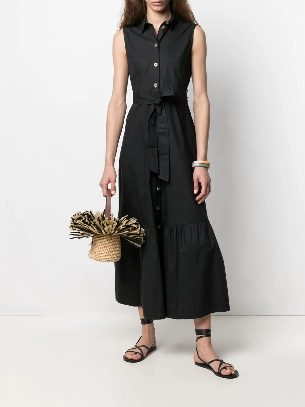 фото Gatti плетеная сумка-ведро