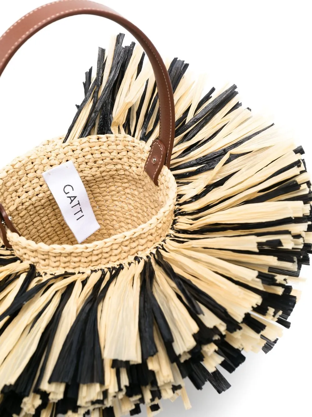 фото Gatti плетеная сумка-ведро