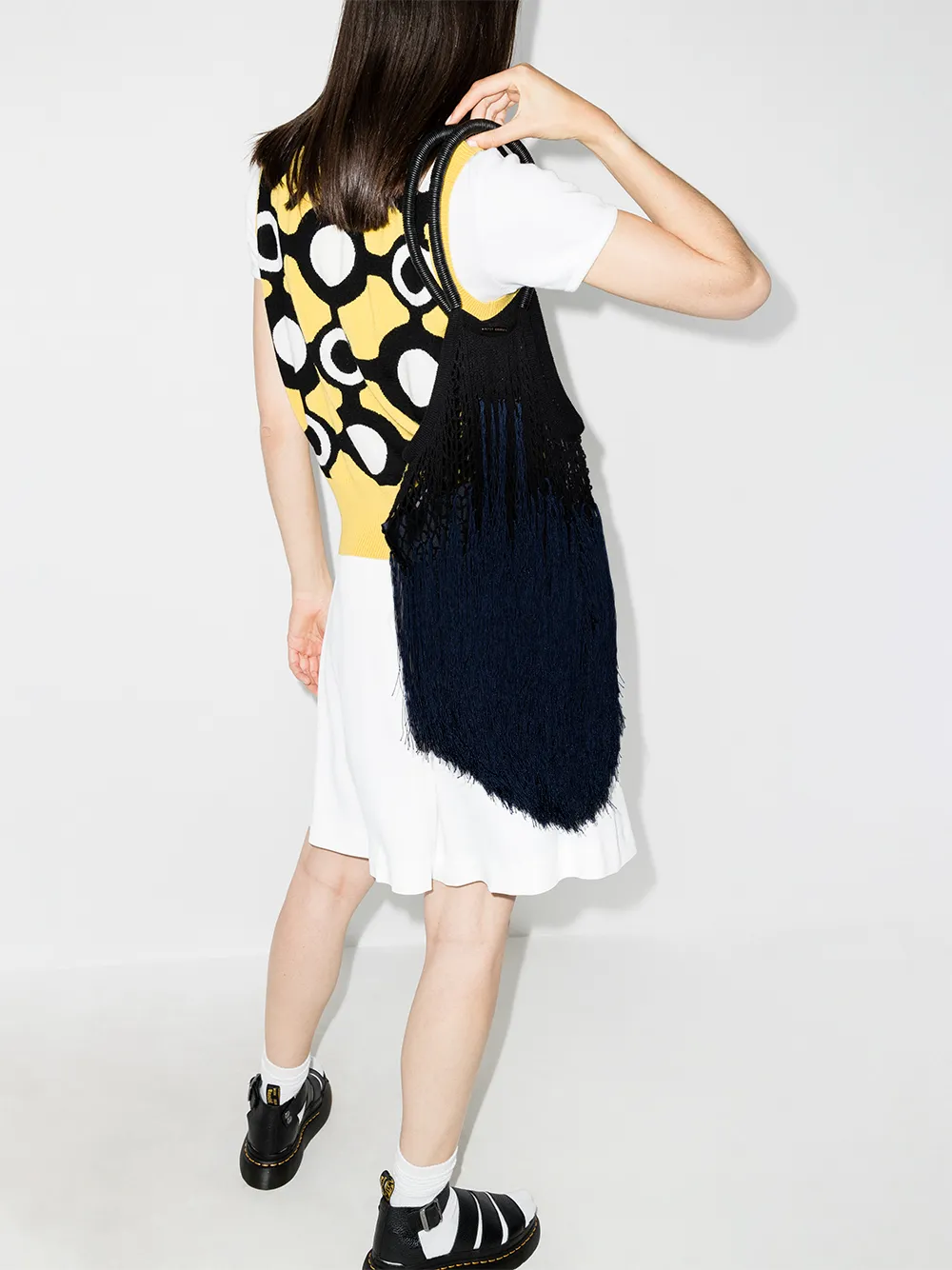 фото Petit kouraj мини-сумка с бахромой