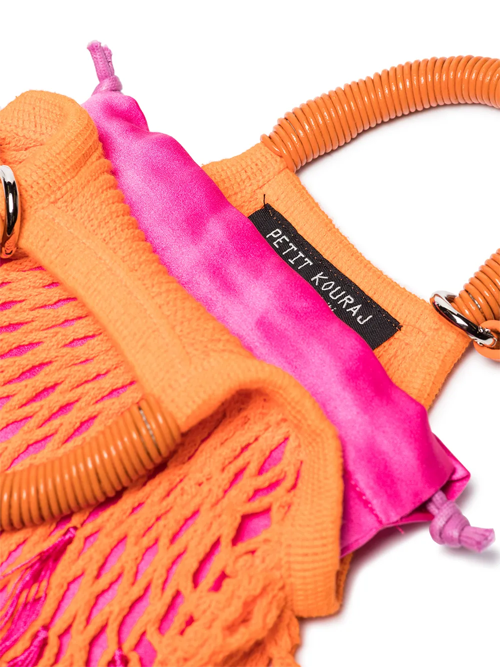 фото Petit kouraj мини-сумка с бахромой