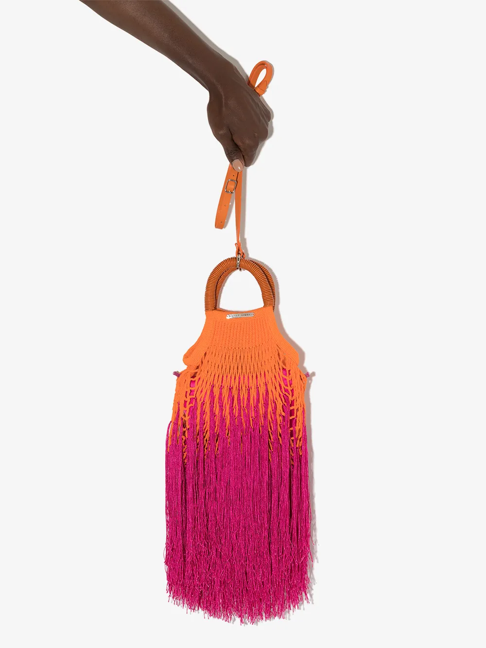 фото Petit kouraj мини-сумка с бахромой