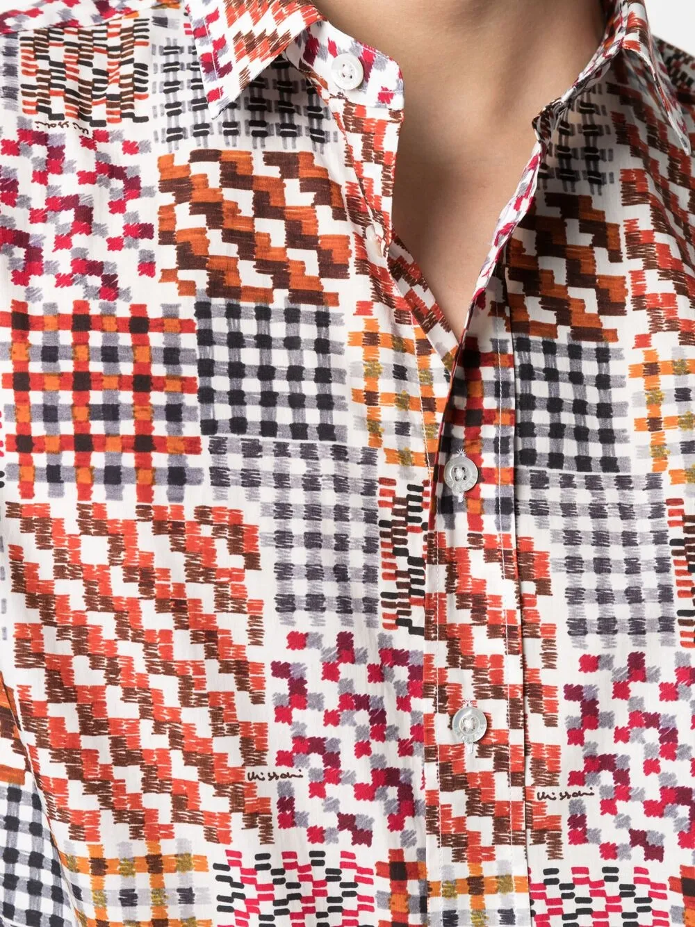 фото Missoni рубашка с принтом