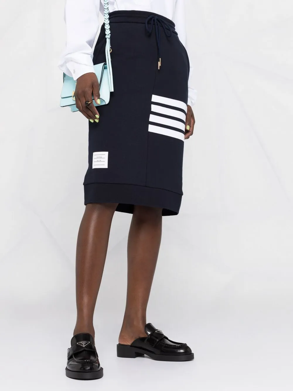 фото Thom browne юбка узкого кроя с полосками 4-bar