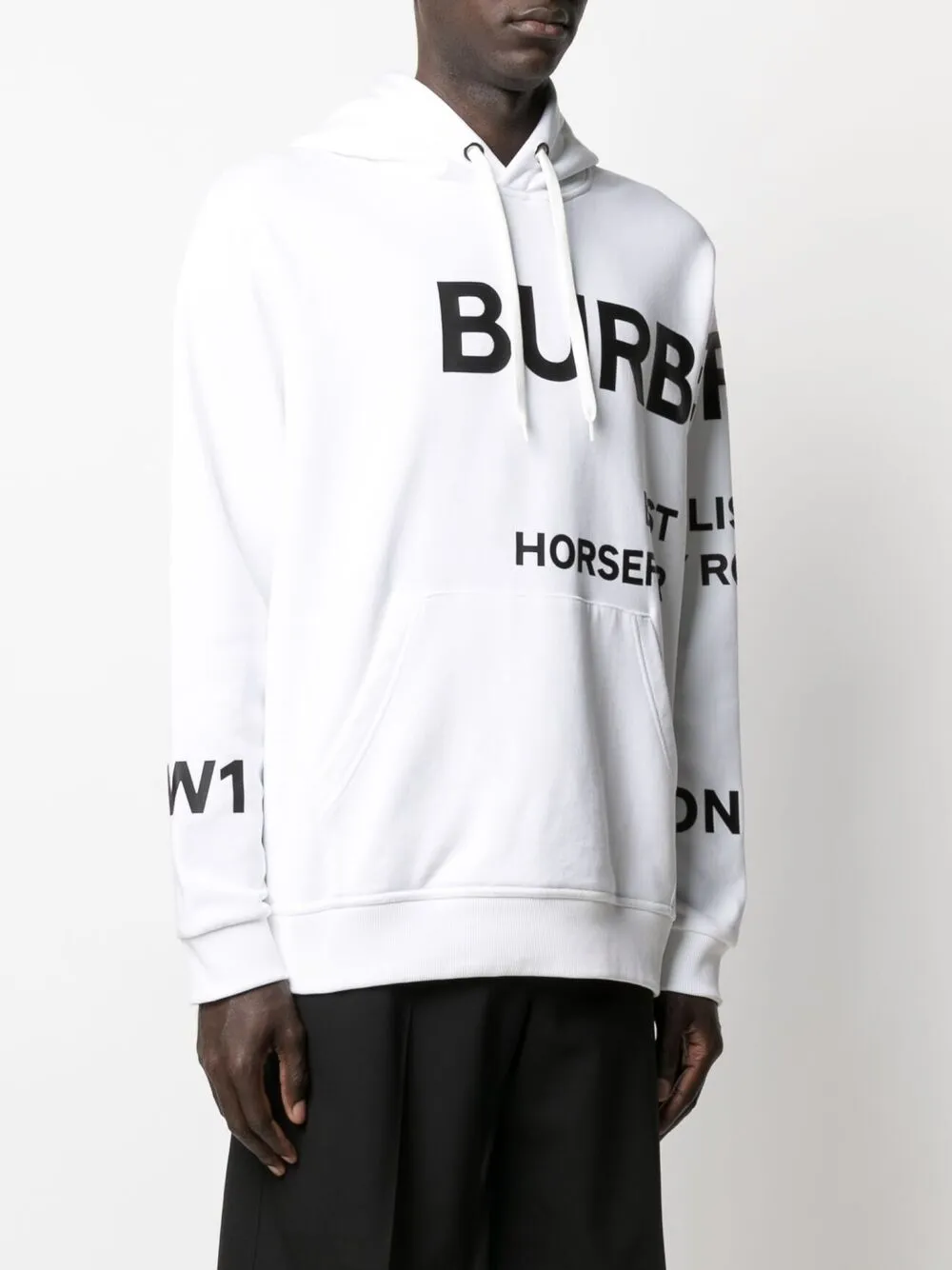 фото Burberry худи с принтом horseferry