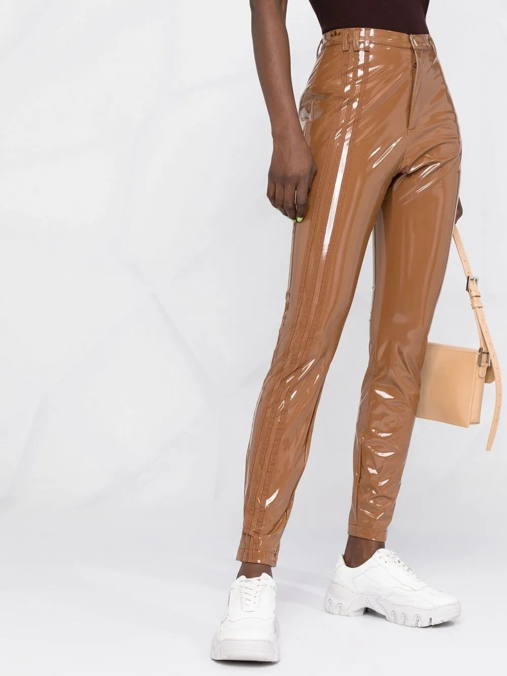 фото Adidas брюки скинни с логотипом из коллаборации с ivy park