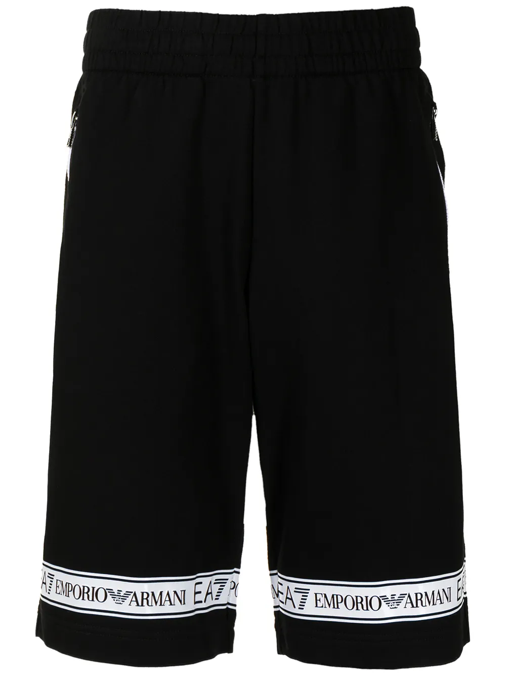 фото Ea7 emporio armani спортивные шорты с логотипом