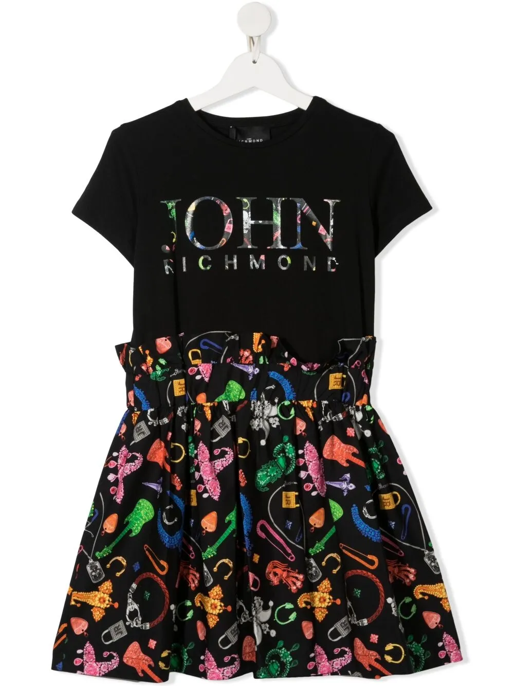 фото John richmond junior платье с эластичным поясом