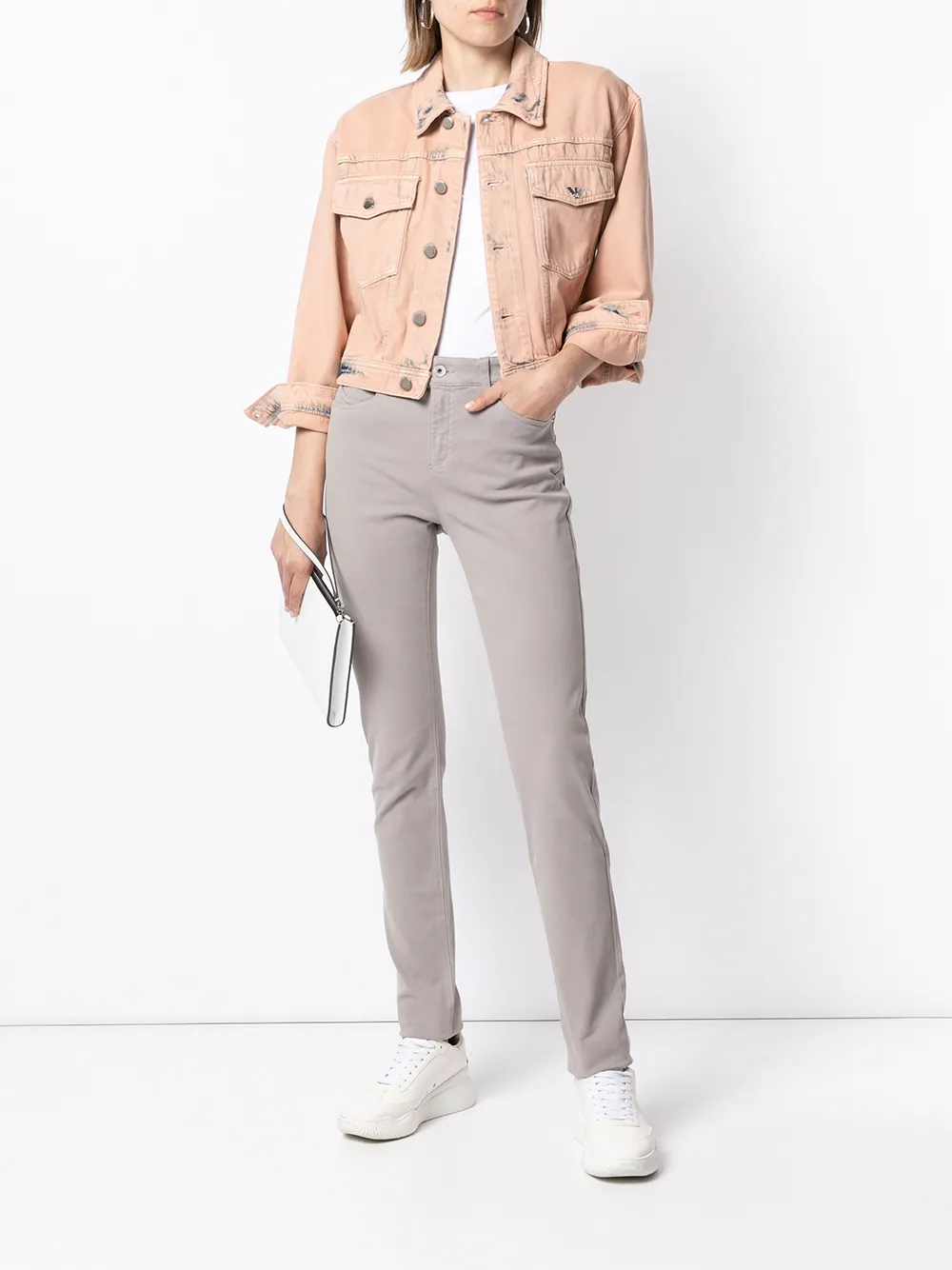 фото Emporio armani джинсы кроя слим