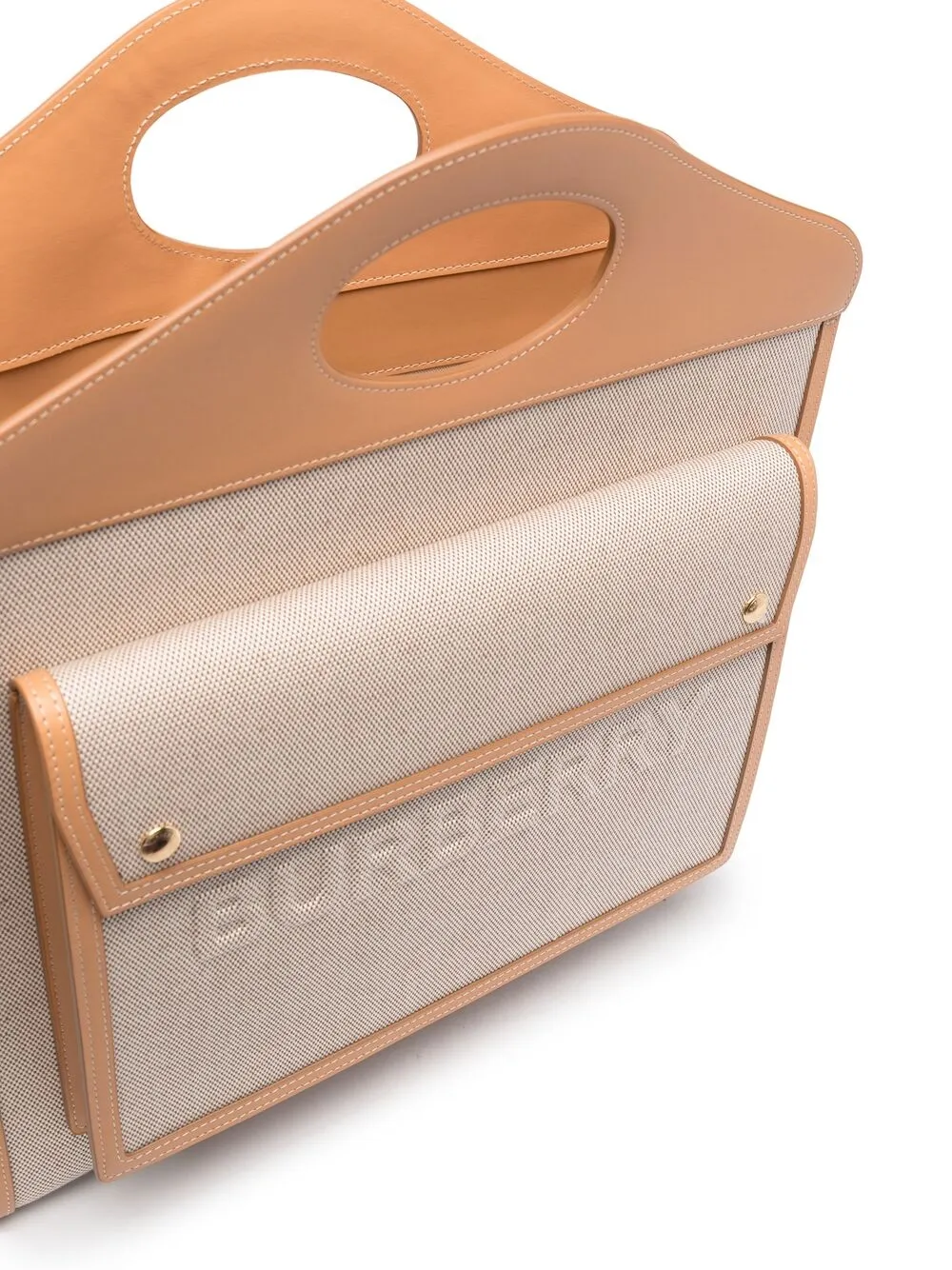 фото Burberry сумка-тоут pocket среднего размера