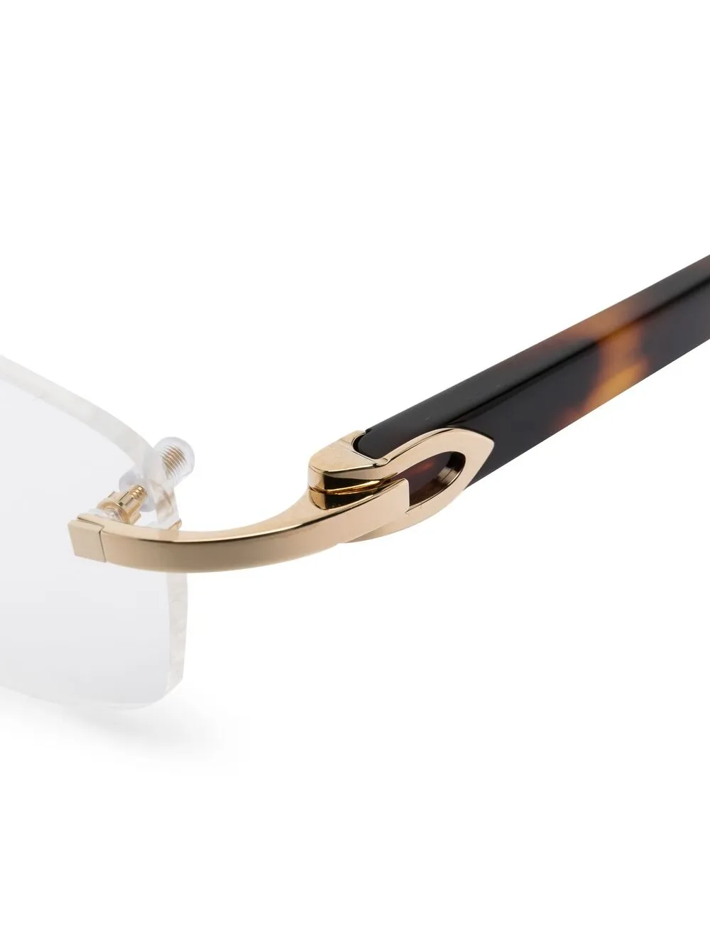 фото Cartier eyewear очки ct0048o без оправы