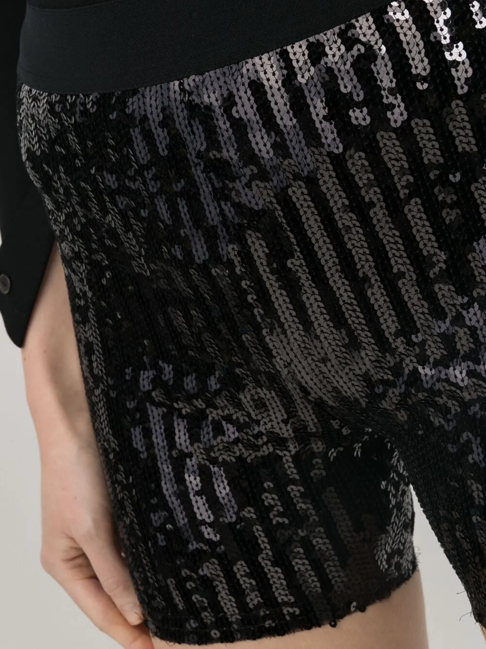 фото Junya watanabe шорты с пайетками