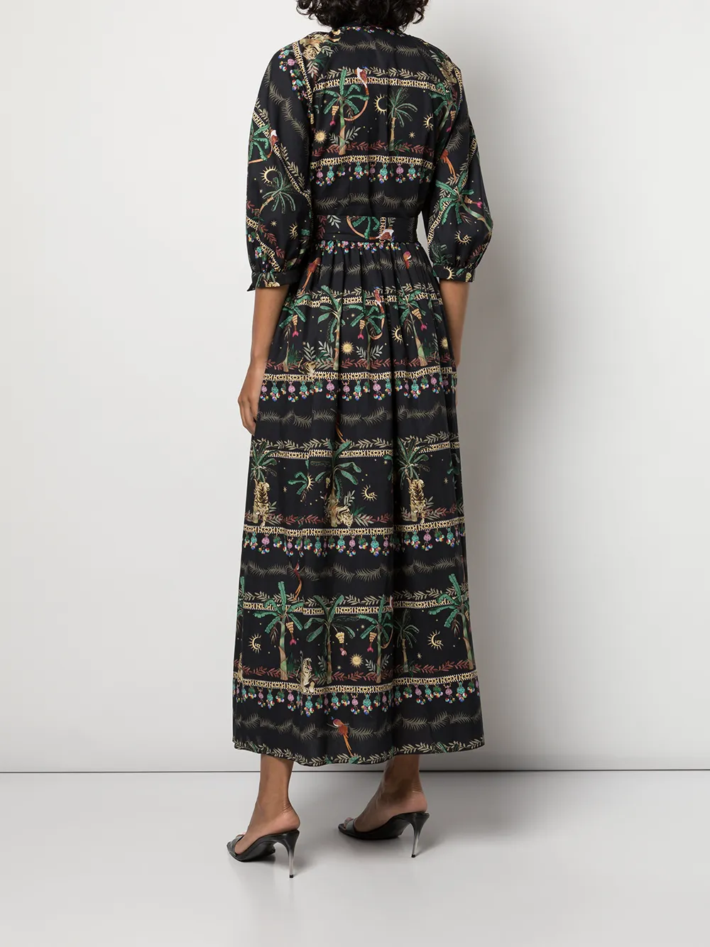 фото Hayley menzies платье-рубашка midnight safari