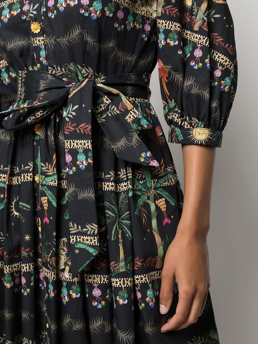 фото Hayley menzies платье-рубашка midnight safari