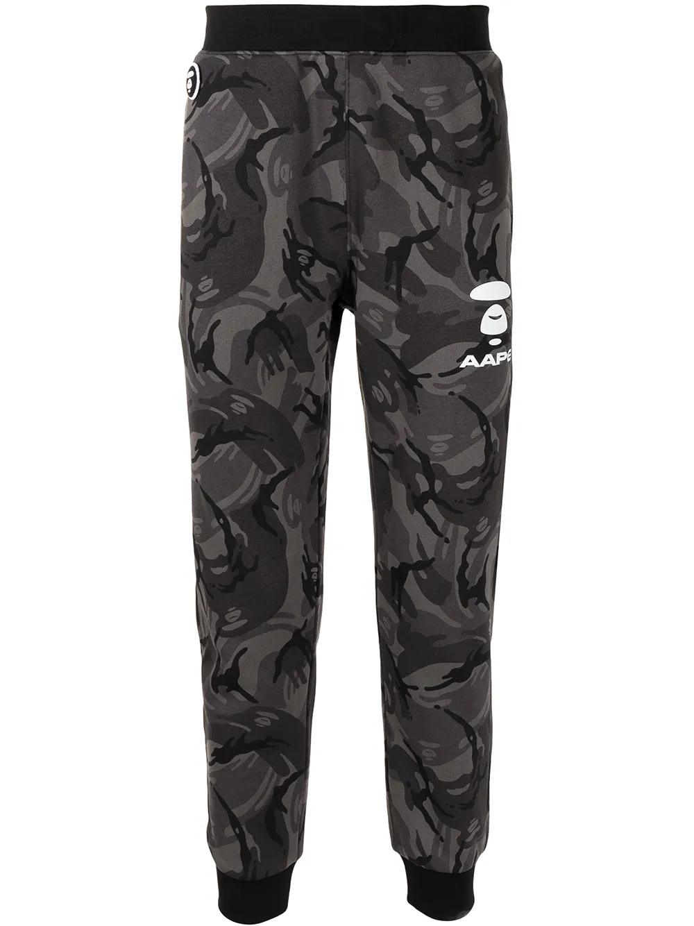 фото Aape by *a bathing ape® спортивные брюки с камуфляжным принтом и логотипом