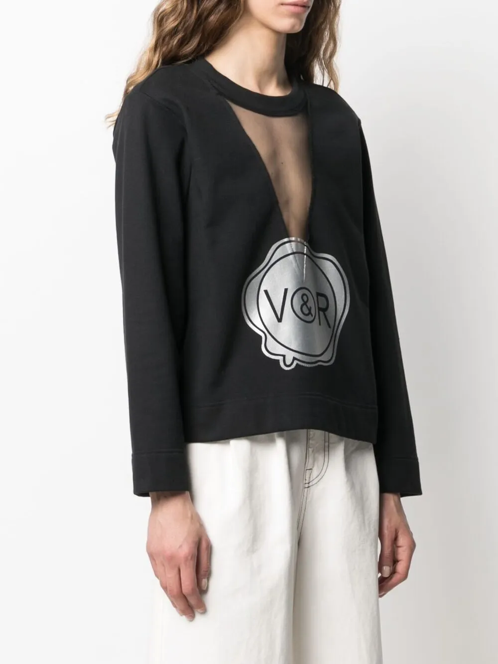 фото Viktor & rolf толстовка basic geometry ii