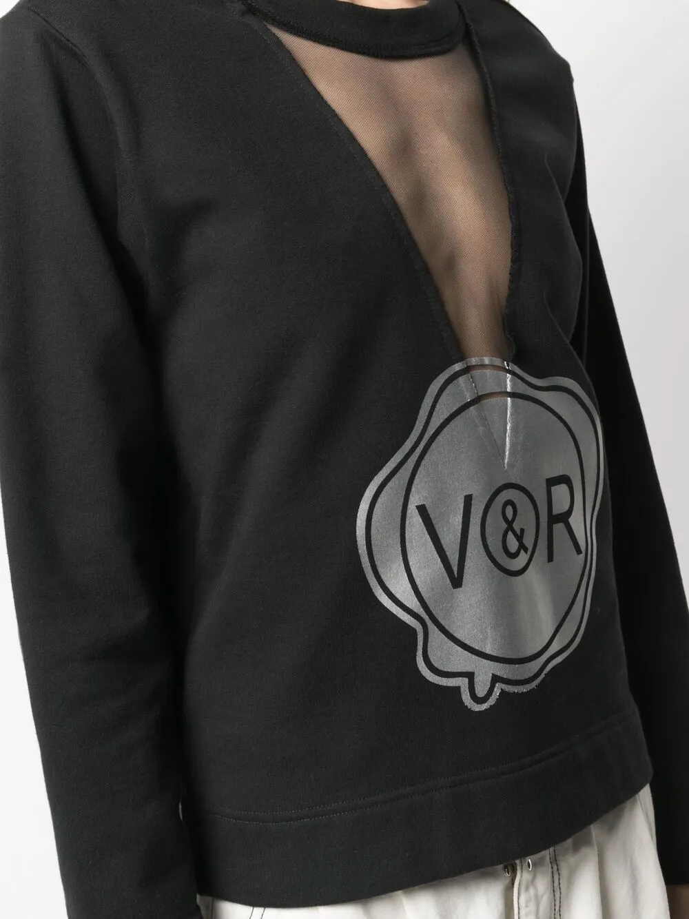 фото Viktor & rolf толстовка basic geometry ii