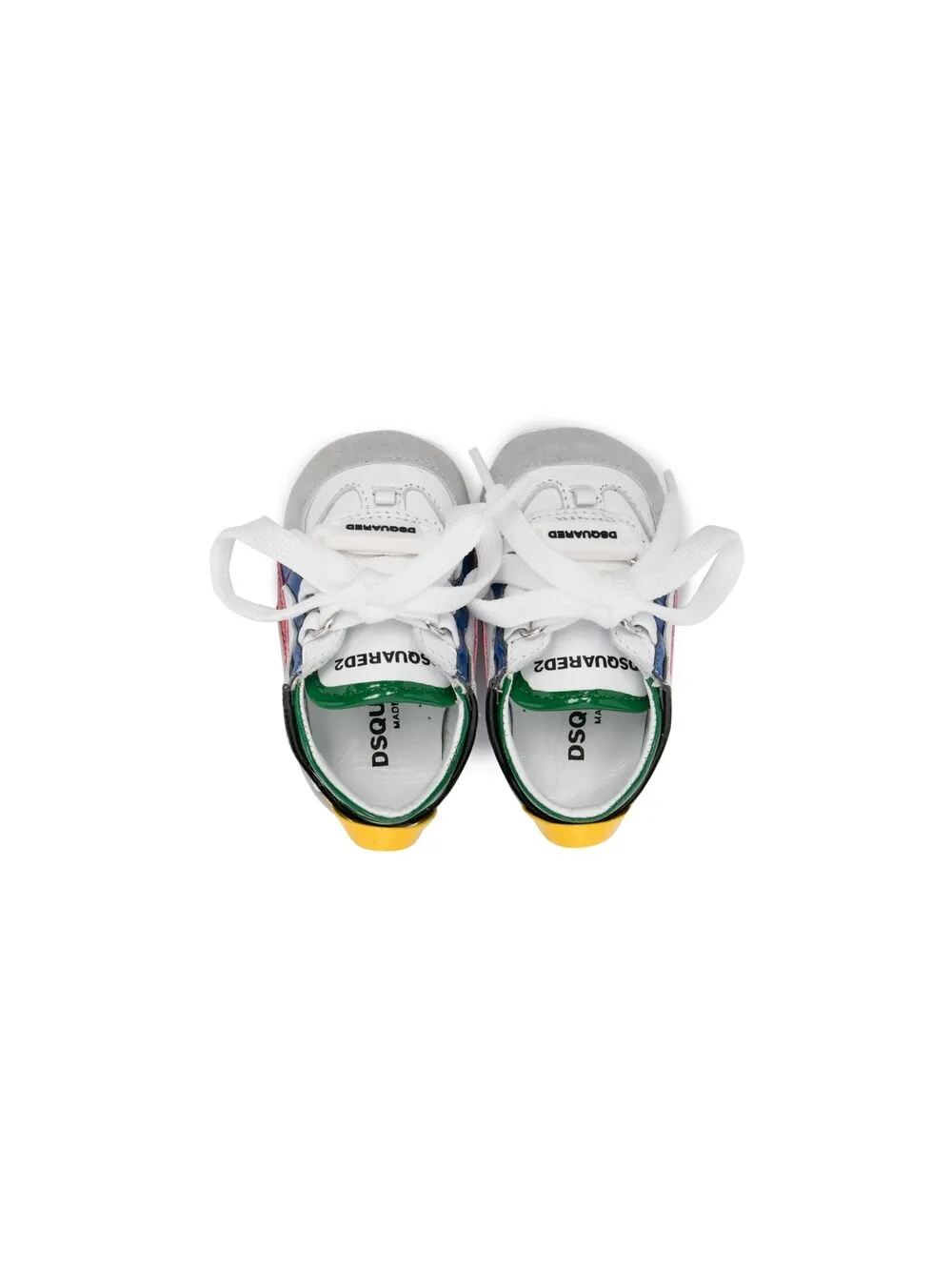 фото Dsquared2 kids кроссовки в стиле колор-блок