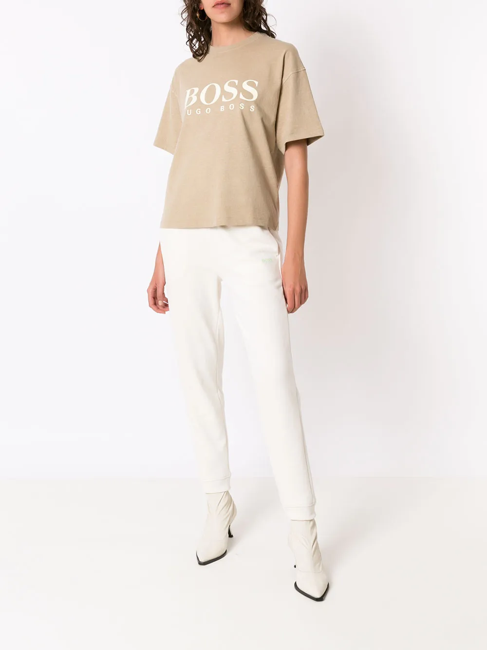 фото Boss футболка evina с логотипом