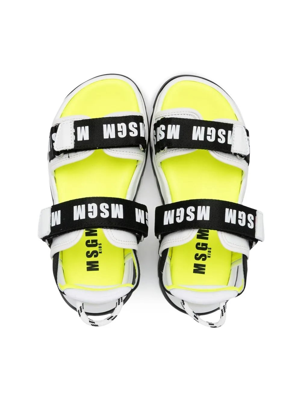 фото Msgm kids сандалии с логотипом