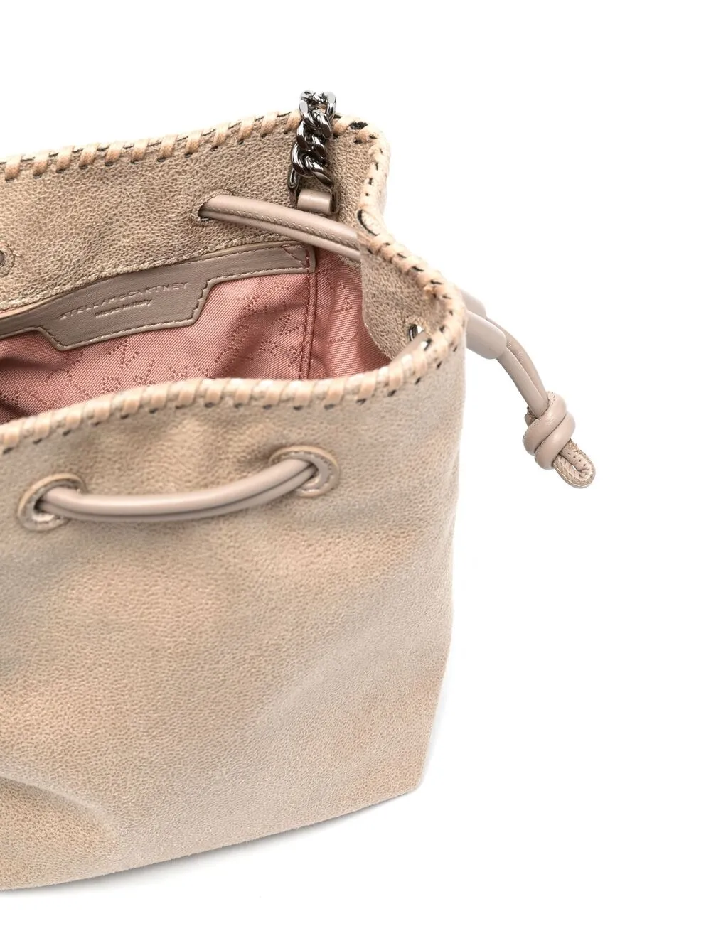 фото Stella mccartney сумка-ведро falabella размера мини