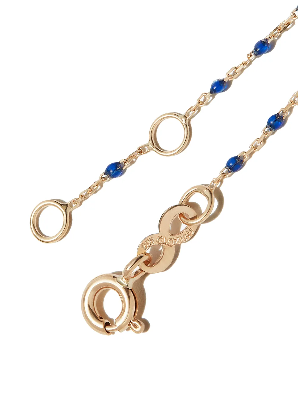 фото Gigi clozeau браслет из желтого золота с подвеской