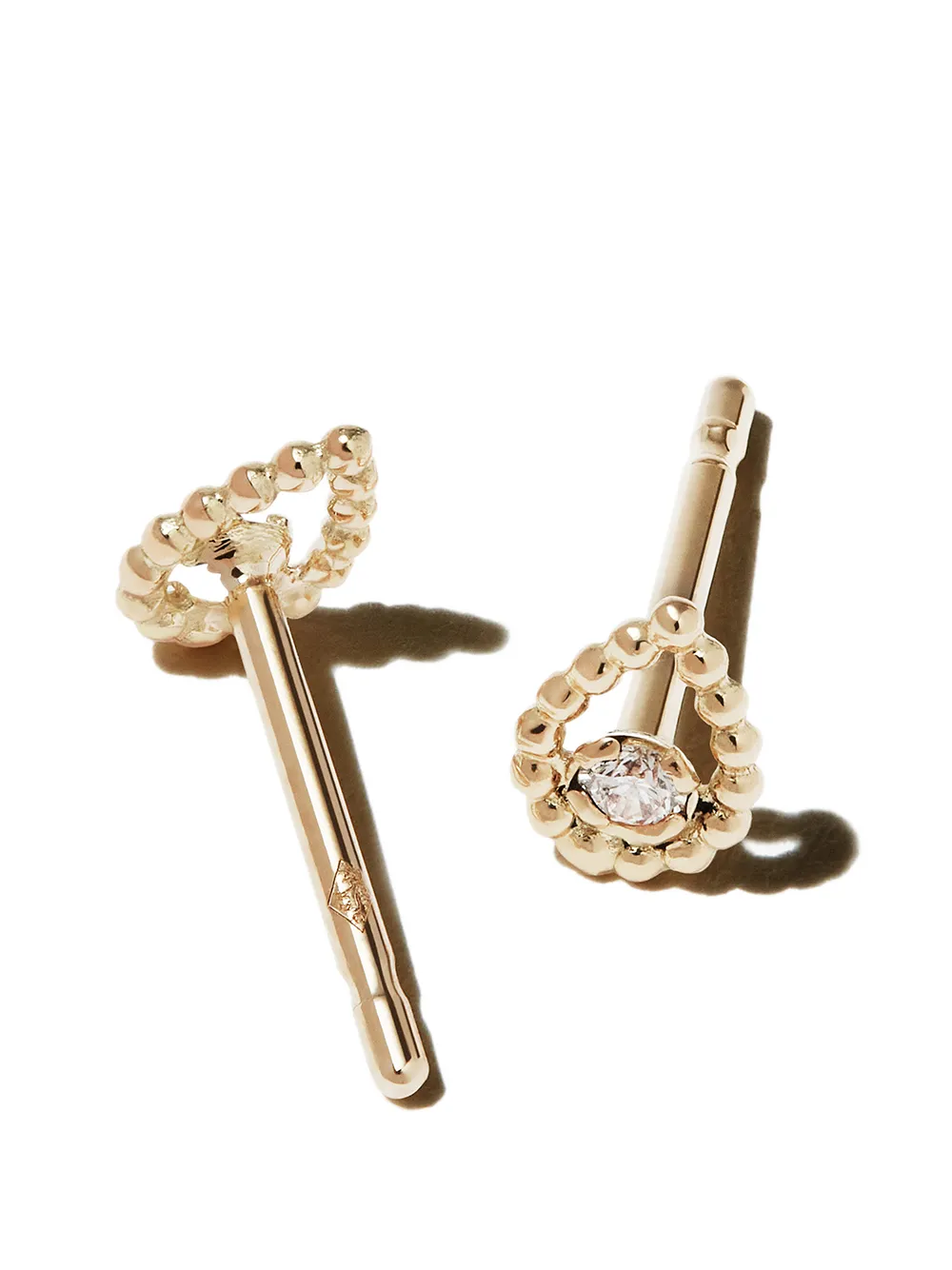 фото Gigi clozeau серьги-подвески из желтого золота