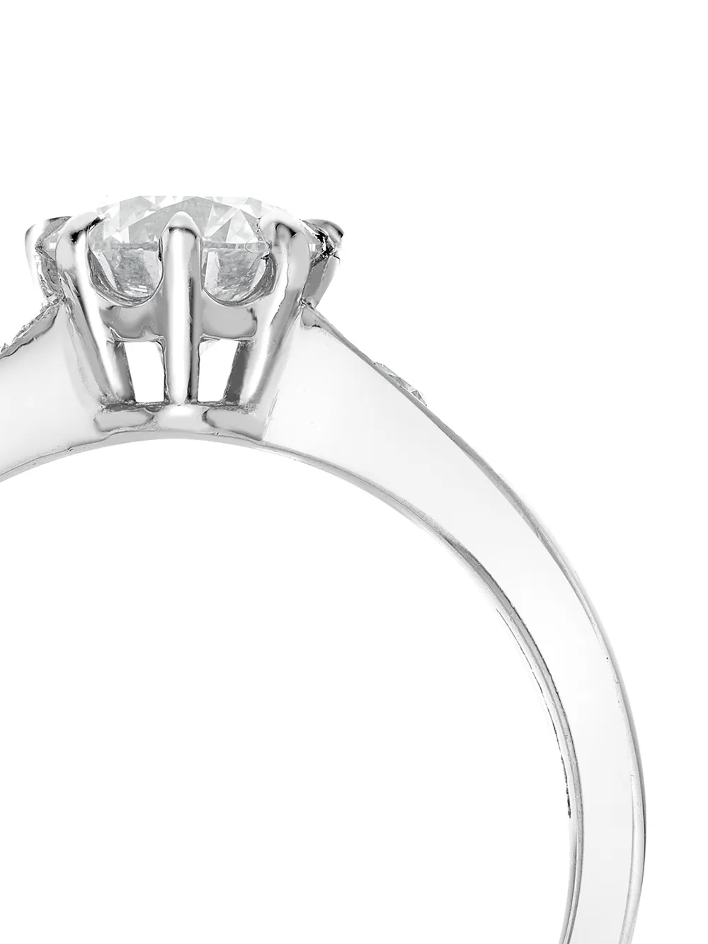 фото Pragnell платиновое кольцо antrobus с бриллиантом