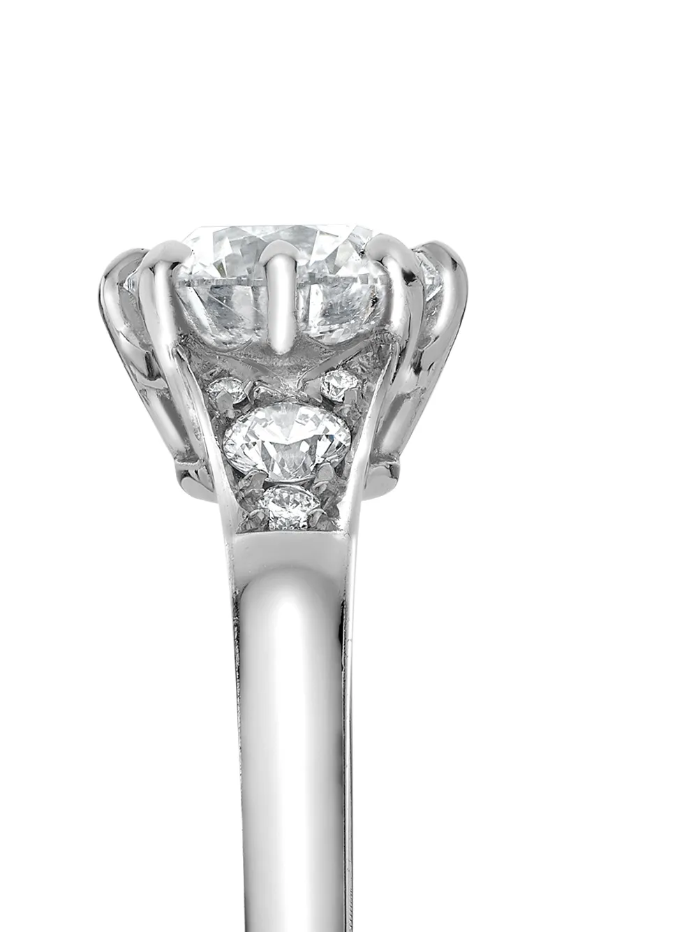 фото Pragnell платиновое кольцо antrobus с бриллиантом