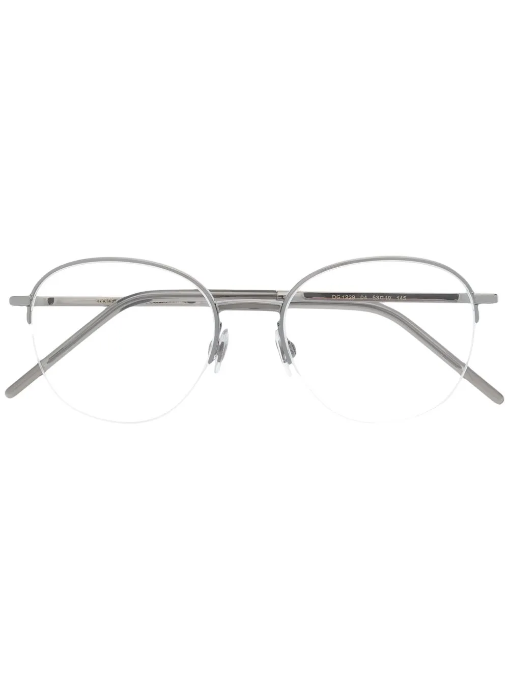 фото Dolce & gabbana eyewear круглые очки без оправы