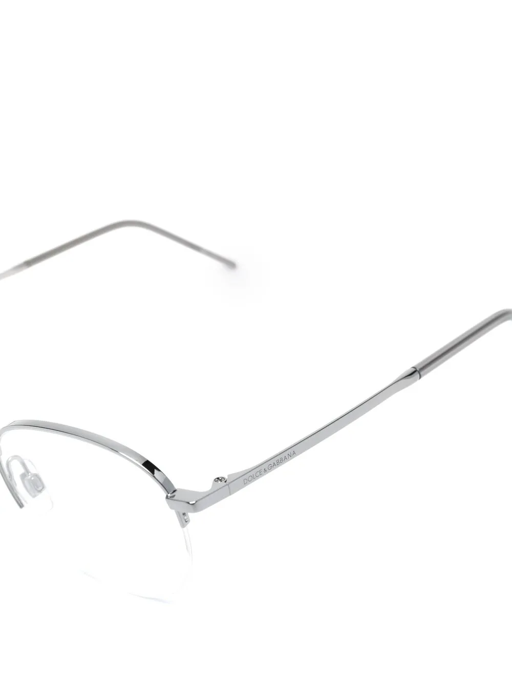 фото Dolce & gabbana eyewear круглые очки без оправы