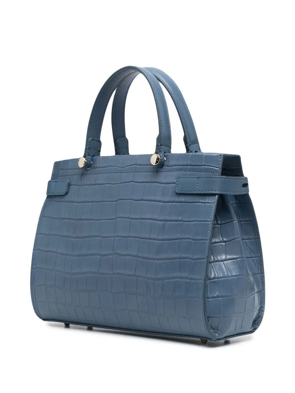 фото Furla сумка-тоут lady m с тиснением под крокодила