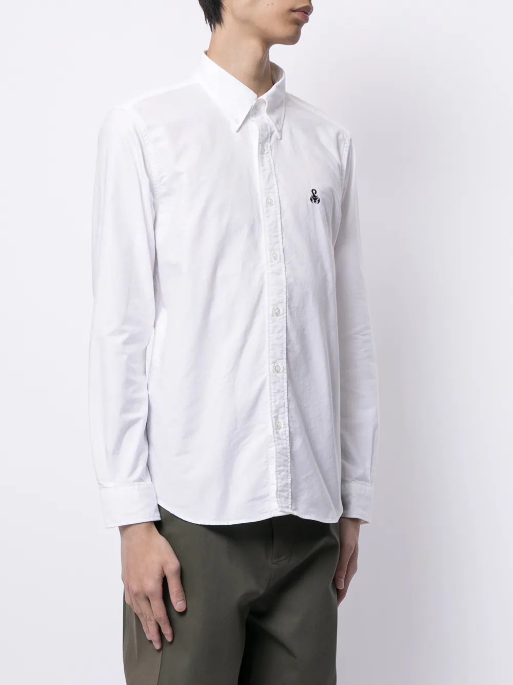 фото Sophnet. рубашка на пуговицах с принтом