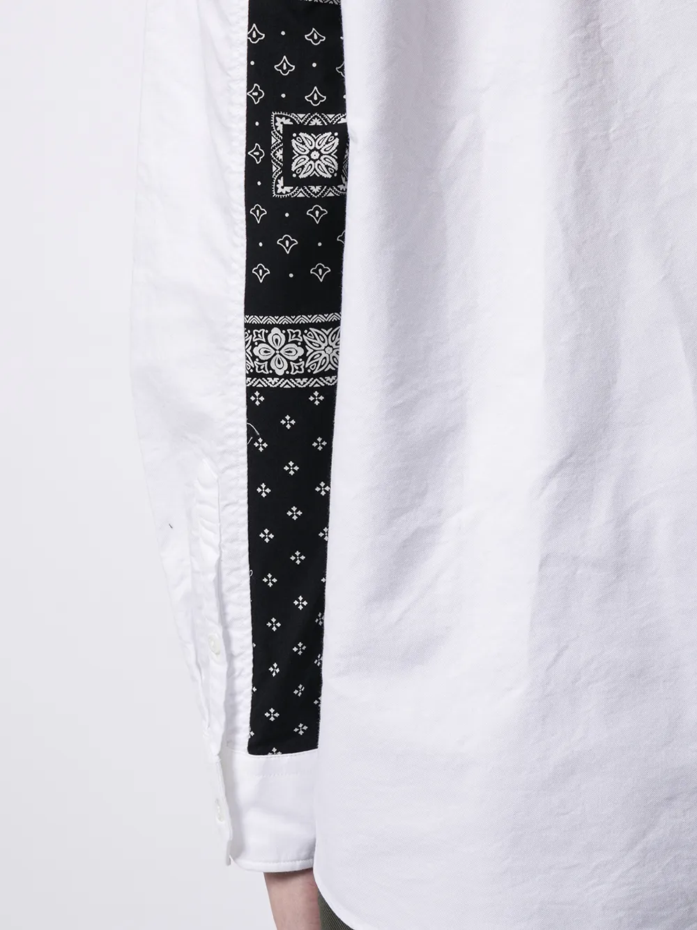 фото Sophnet. рубашка на пуговицах с принтом