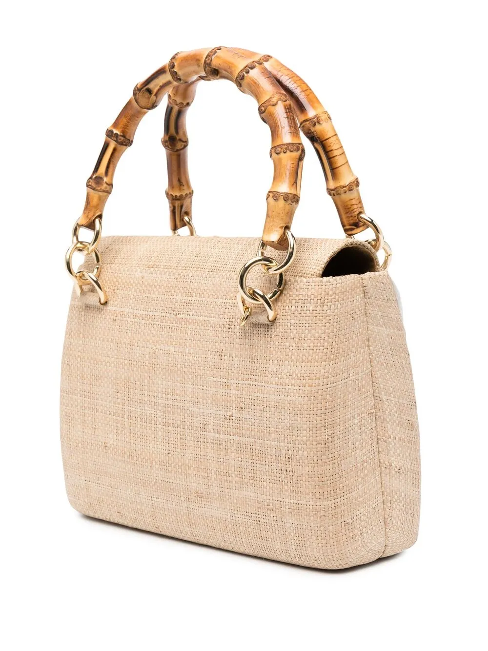 фото Serpui сумка-тоут с вышивкой