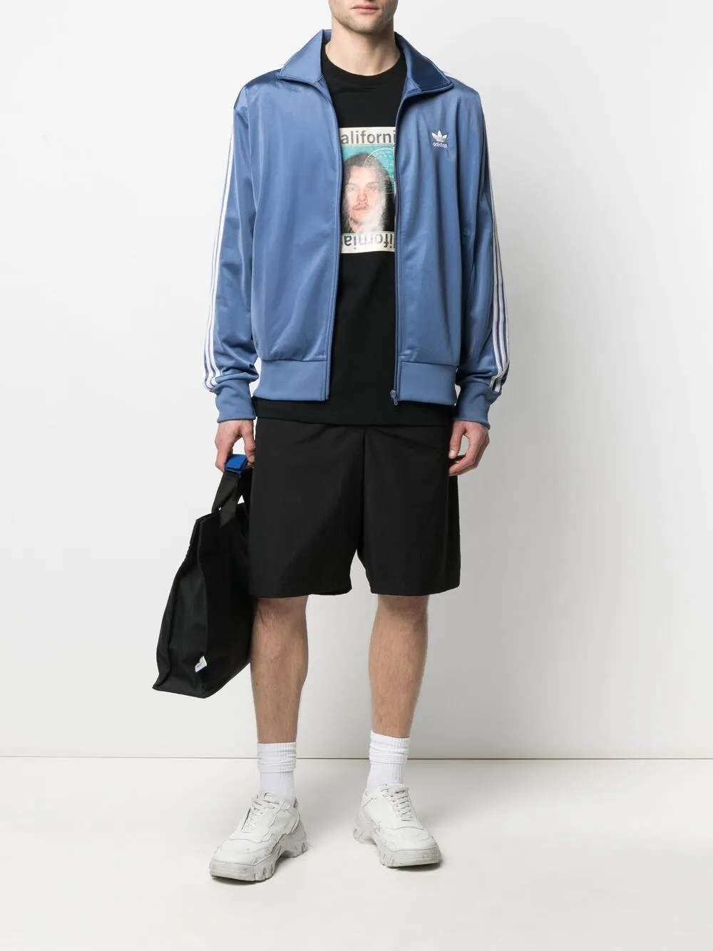 фото Adidas толстовка adicolor firebird на молнии