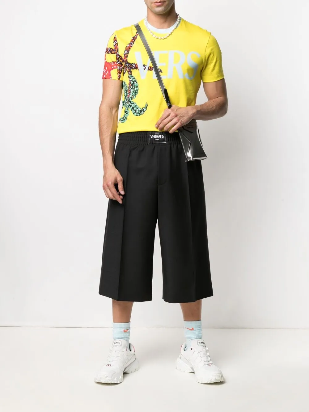 фото Versace футболка trésor de la mer с логотипом