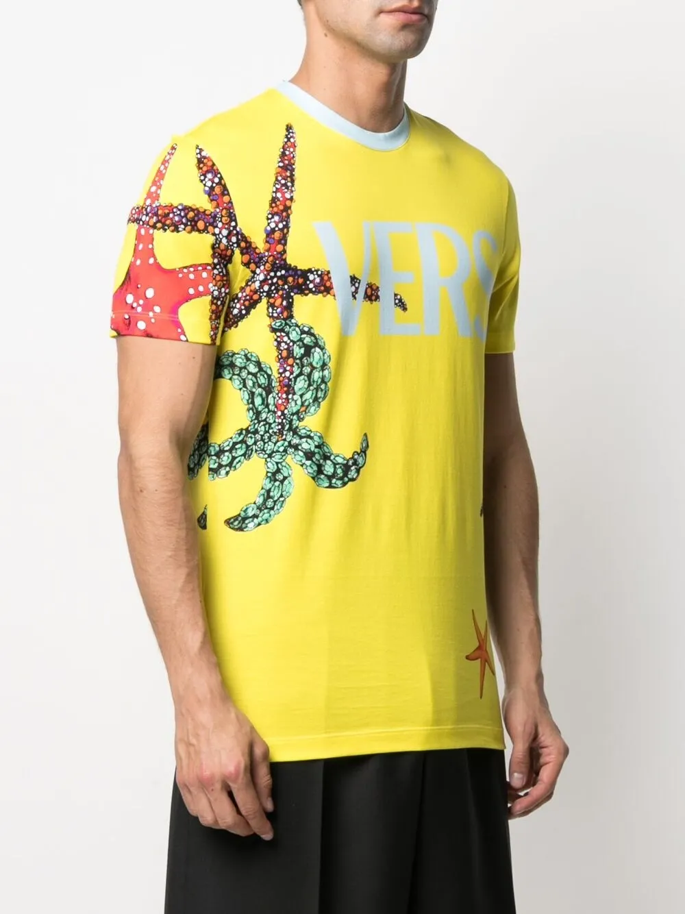 фото Versace футболка trésor de la mer с логотипом