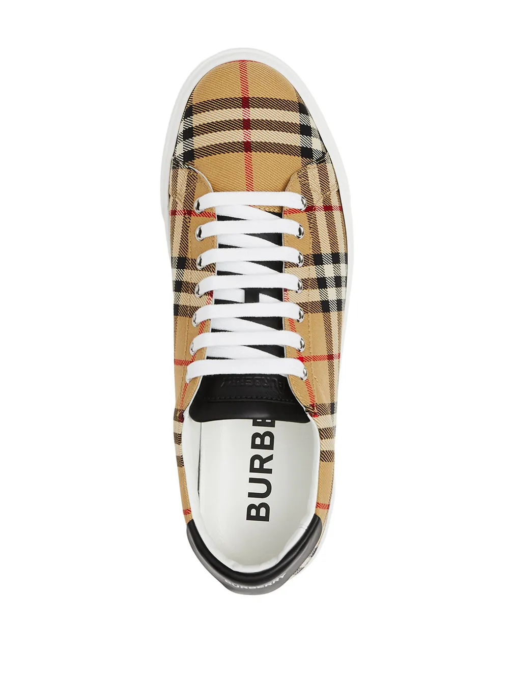 фото Burberry кеды в клетку vintage check