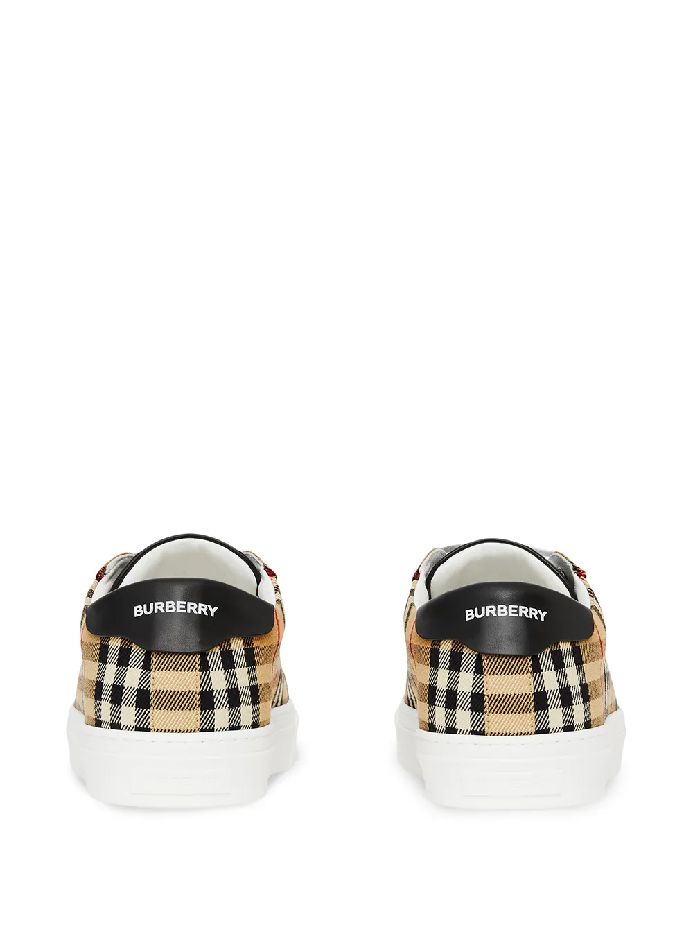 фото Burberry кеды в клетку vintage check