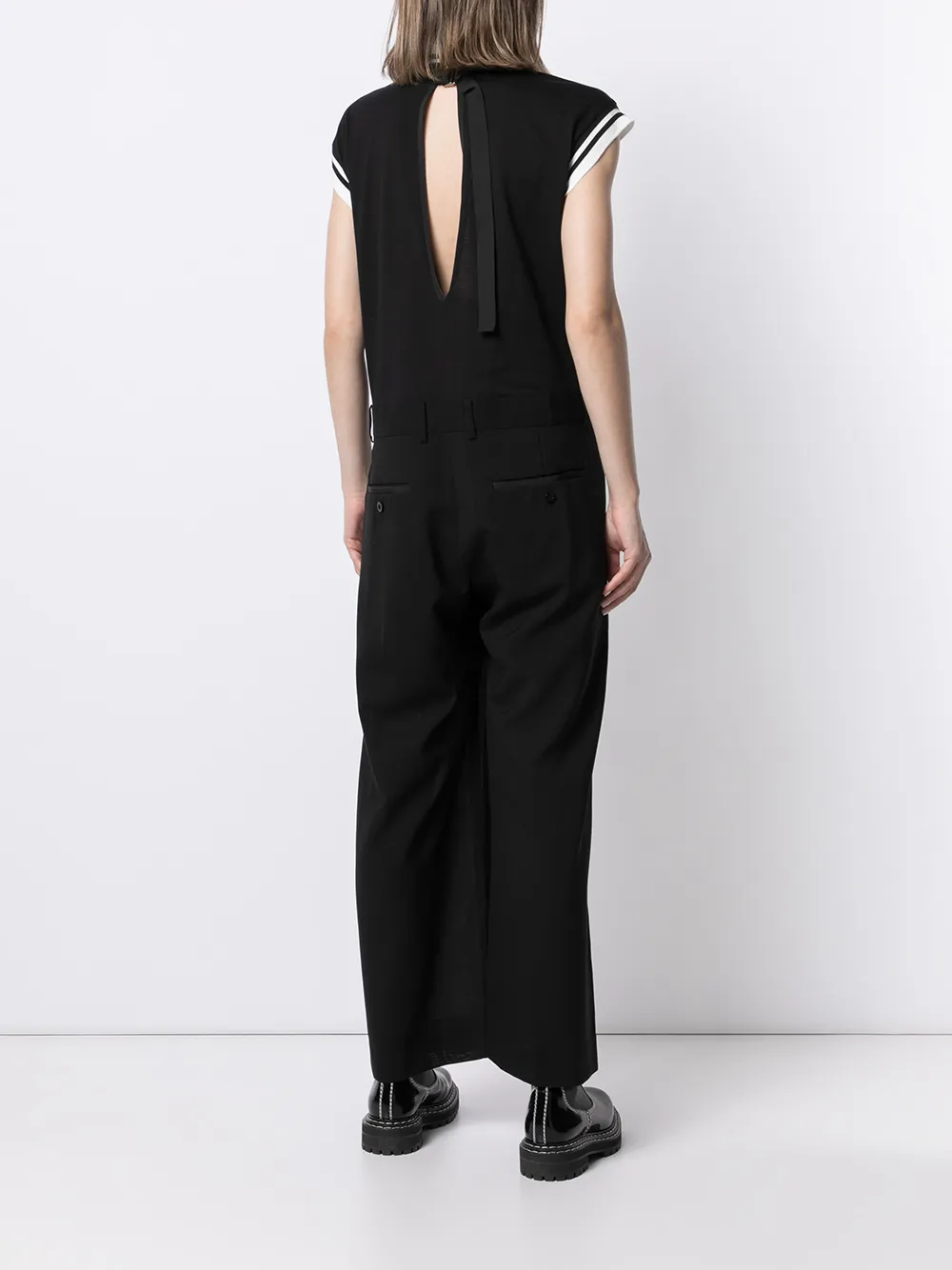 фото Sacai комбинезон с широкими брюками