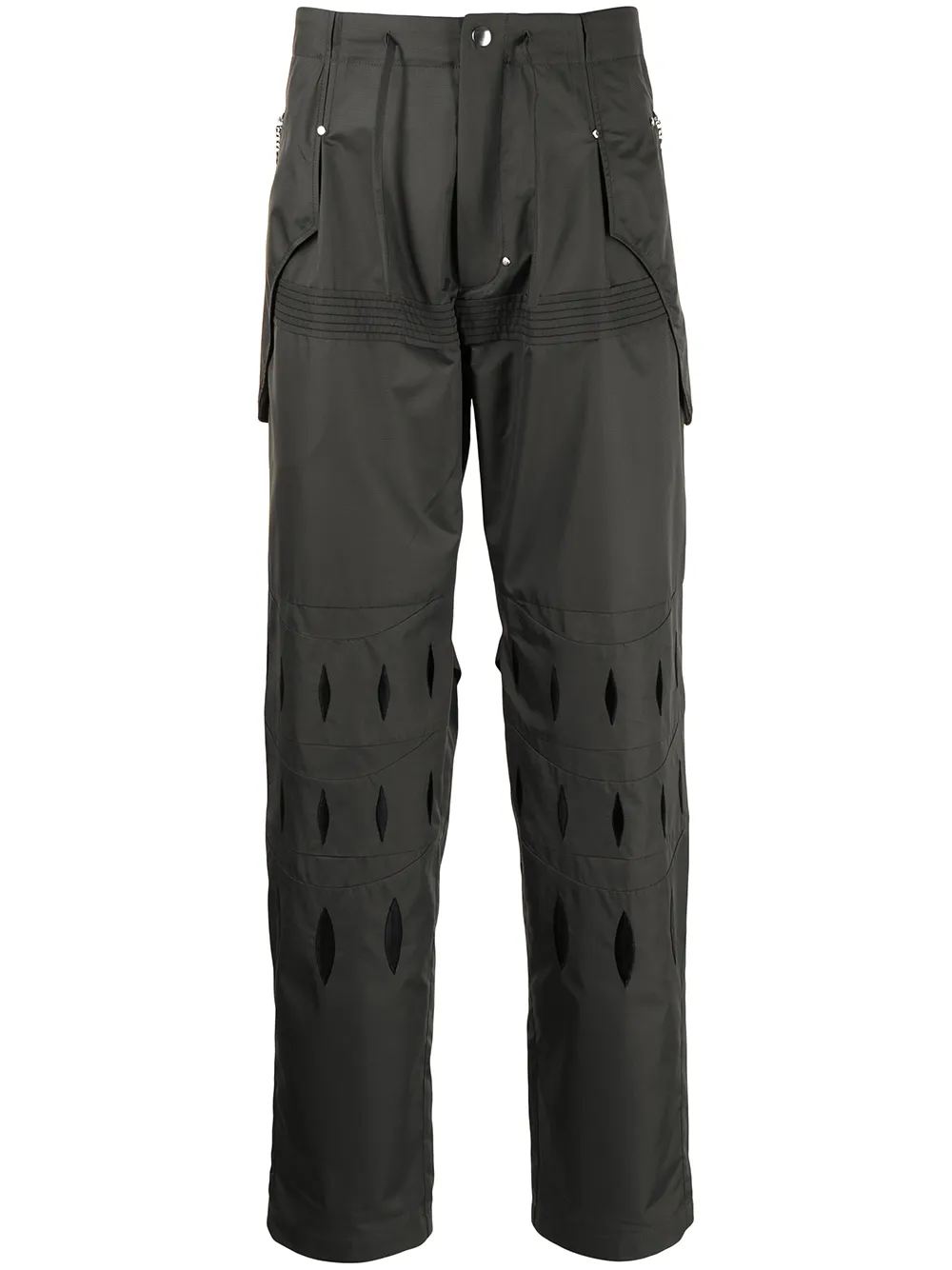 фото Kiko kostandinov брюки прямого кроя с вышивкой