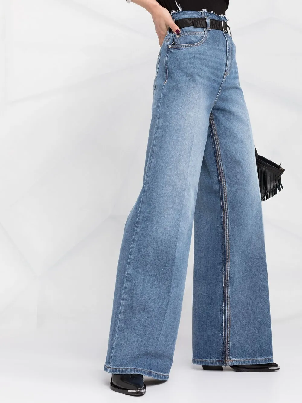 фото Emporio armani широкие джинсы