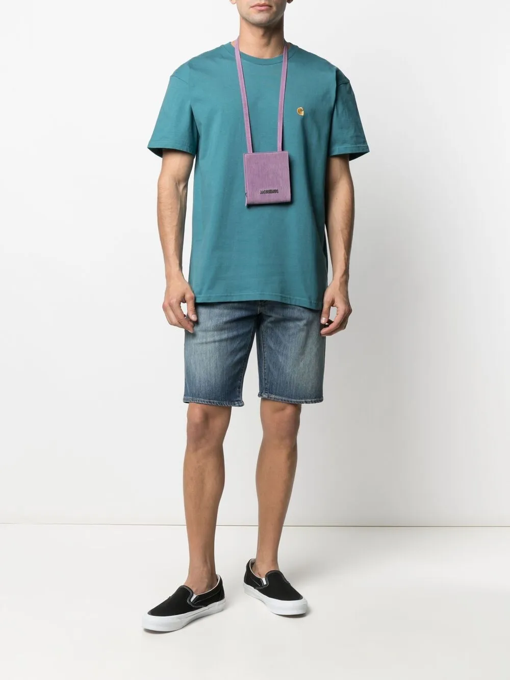 фото Levi's джинсовые шорты-бермуды