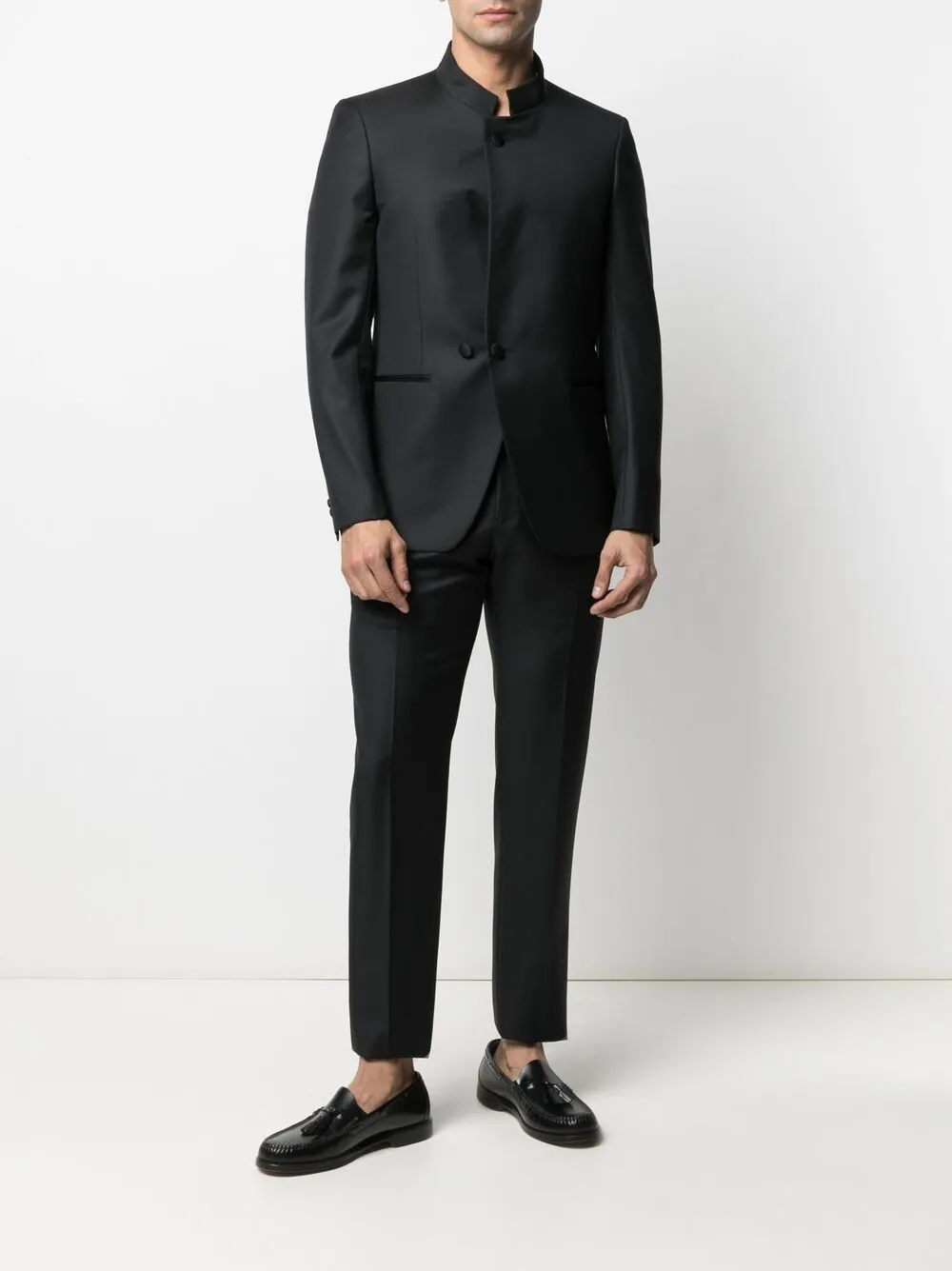 фото Emporio armani костюм с воротником-стойкой