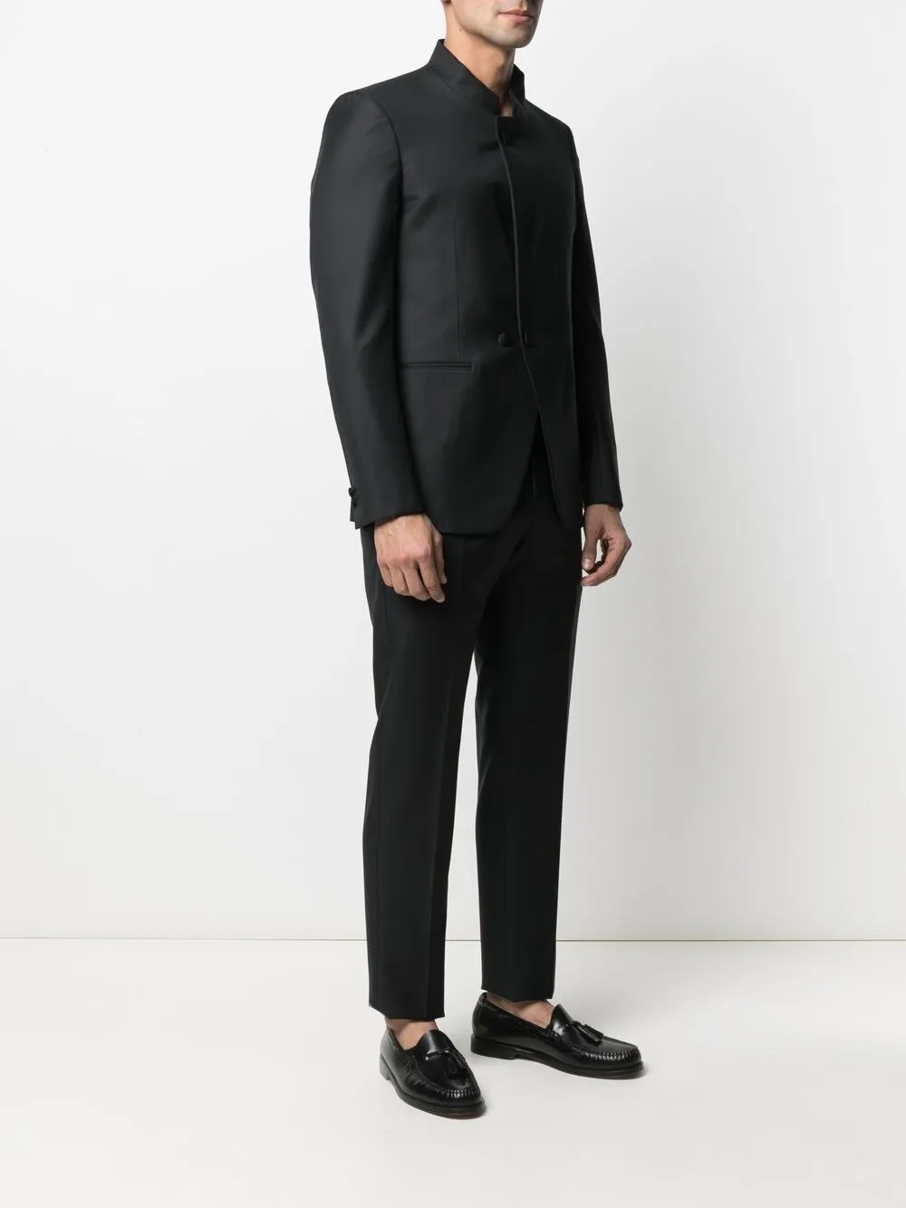 фото Emporio armani костюм с воротником-стойкой