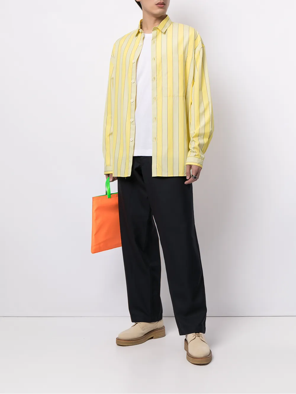 фото Comme des garçons shirt топ с длинными рукавами и логотипом