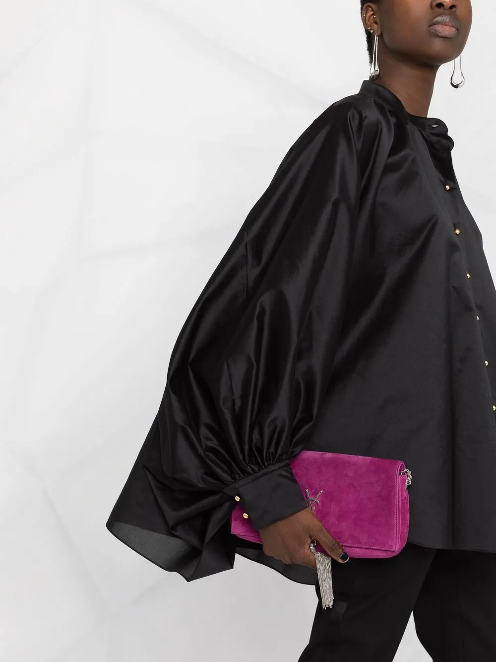 фото Lanvin рубашка с пышными рукавами