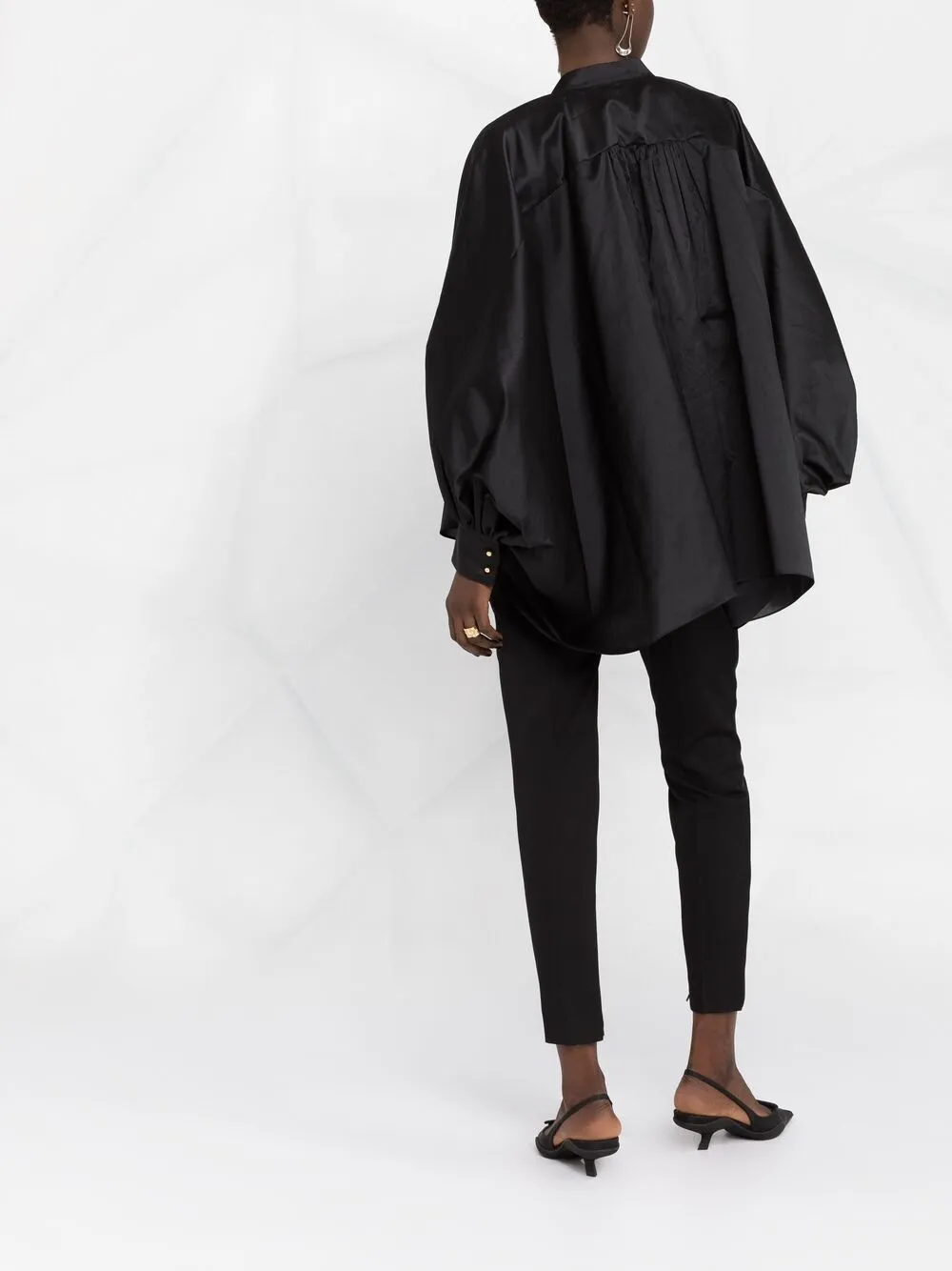фото Lanvin рубашка с пышными рукавами
