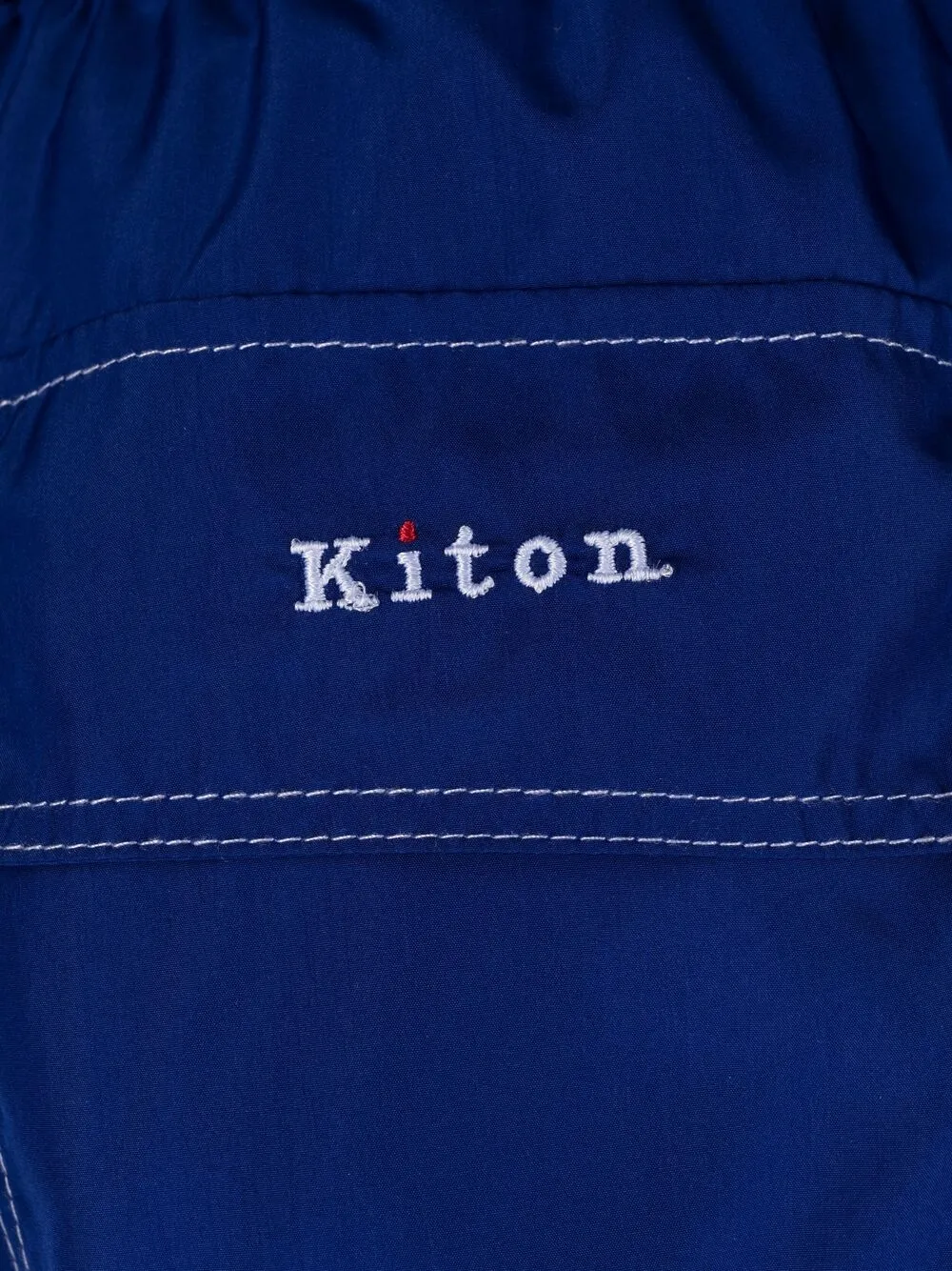 фото Kiton плавки-шорты с вышитым логотипом