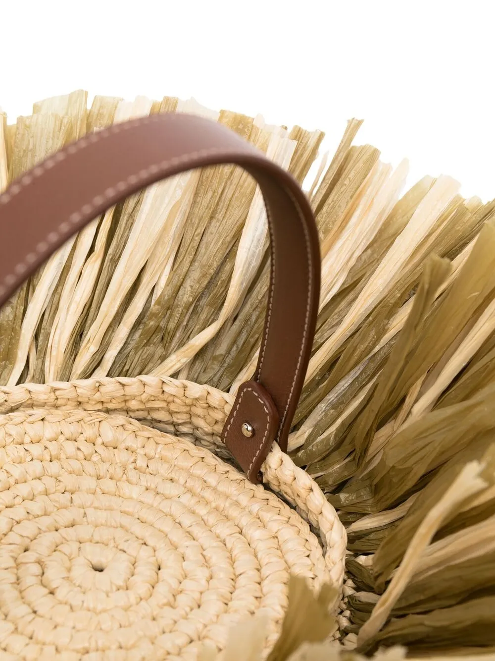 фото Gatti плетенная сумка-ведро из рафии